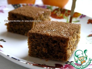 Брауни с апельсином Брауни с апельсином