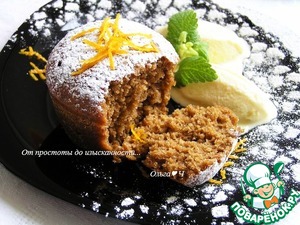 Брауни с апельсином Брауни с апельсином