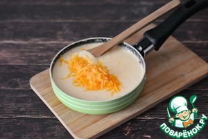 Брокколи с сырным соусом Брокколи с сырным соусом