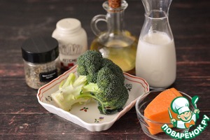 Брокколи с сырным соусом Брокколи с сырным соусом