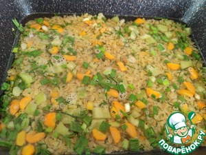 Булгур с крылышками