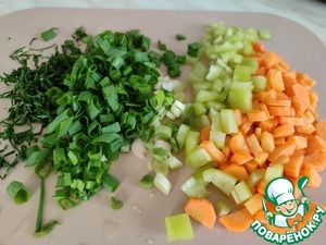 Булгур с крылышками