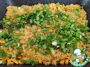 Булгур с крылышками