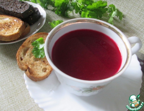 Бульон-борщок