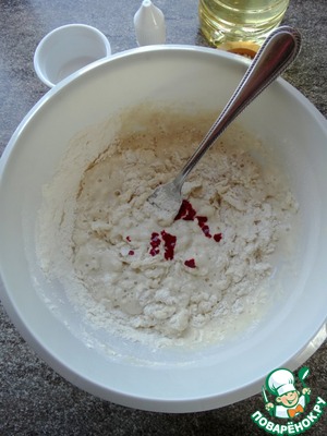 Бургер-гриль "красный бархат"