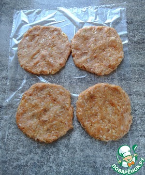 Бургер-гриль "красный бархат"