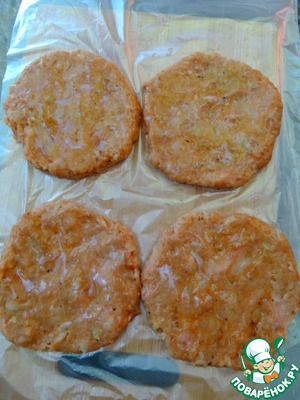 Бургер-гриль "красный бархат"