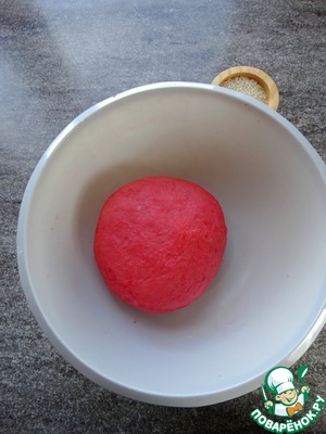 Бургер-гриль "красный бархат"