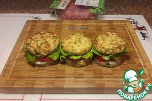 Бургер к Новогоднему столу