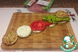 Бургер к Новогоднему столу