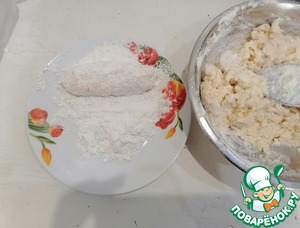 Бургер с сырной котлетой Бургер с сырной котлетой