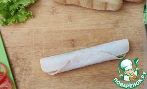 Бутерброд "Хот-дог" с холодным кофе Бутерброд "Хот-дог" с холодным кофе