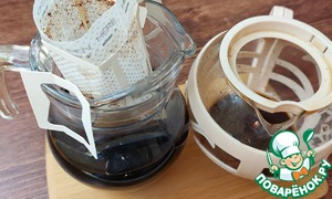 Бутерброд "Хот-дог" с холодным кофе Бутерброд "Хот-дог" с холодным кофе