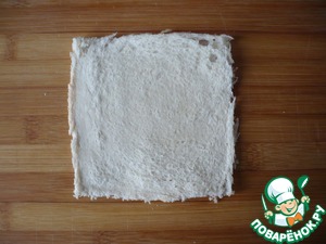 Бутерброд с сосиской "Ёлочка" Бутерброд с сосиской "Ёлочка"