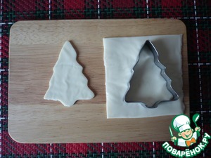 Бутерброд с сосиской "Ёлочка" Бутерброд с сосиской "Ёлочка"