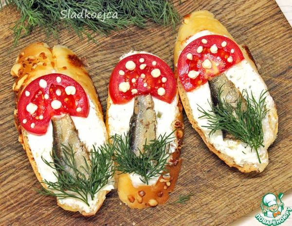 Бутерброды «Грибочки» Бутерброды «Грибочки»