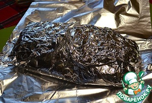 Буженина из индейки в соусе