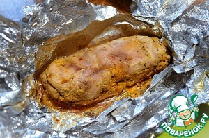 Буженина из индейки в соусе