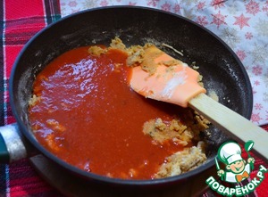 Буженина из индейки в соусе