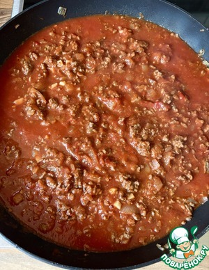 Быстрая сковорода "А-ля лазанья"