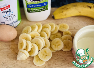 Быстрый завтрак с бананом и яйцом Быстрый завтрак с бананом и яйцом