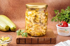 Закуска из кабачков на зиму Закуска из кабачков на зиму