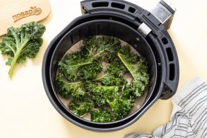 Чипсы из кейла в аэрогриле Чипсы из кейла в аэрогриле