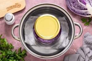 Маринованная красная капуста