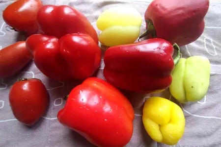 Перцы жареные на зиму Перцы жареные на зиму