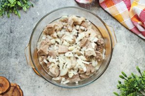 Свинина в микроволновке Свинина в микроволновке