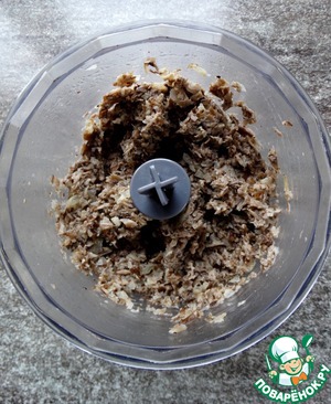 Булочки с грибами под сырной глазурью