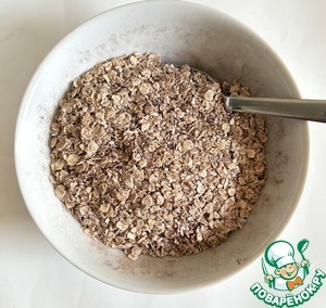 Запечённая овсянка со сливой Запечённая овсянка со сливой