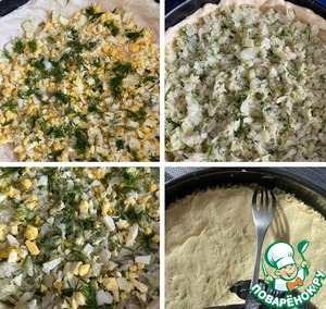 Пирог с капустой на дрожжевом тесте Пирог с капустой на дрожжевом тесте