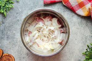 Шашлык на шпажках