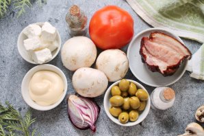 Салат "Гречанка" Салат "Гречанка"