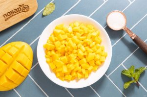 Вареники с манго