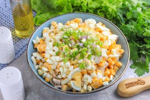 Салат "Гнездо Дракона" на Новый год Салат "Гнездо Дракона" на Новый год