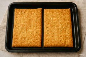 Торт "Наполеон" из слоёного теста Торт "Наполеон" из слоёного теста