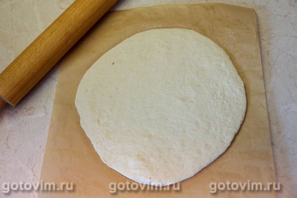 Пицца с лисичками и беконом Пицца с лисичками и беконом