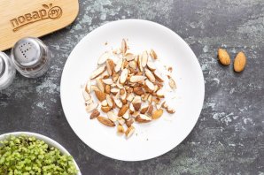 Салат с авокадо и брюссельской капустой Салат с авокадо и брюссельской капустой