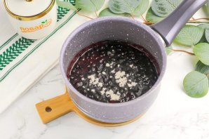 Черничный чизкейк без выпечки