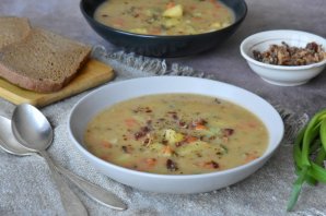 Картофельный суп с брокколи