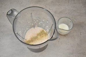 Суфле из креветок и крабовых палочек