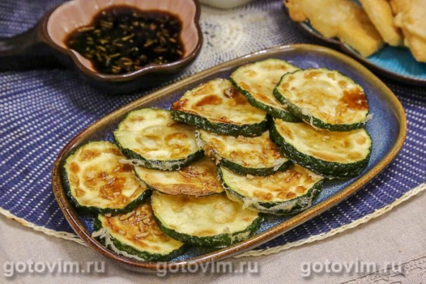 Жареные кабачки в крахмале