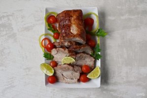 Мясо в рукаве