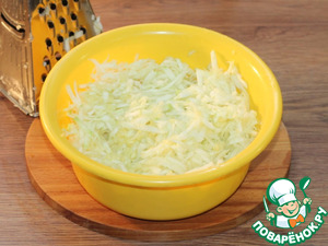 Сырные булочки с добавлением кабачка