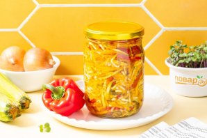 Овощи по-корейски на зиму Овощи по-корейски на зиму