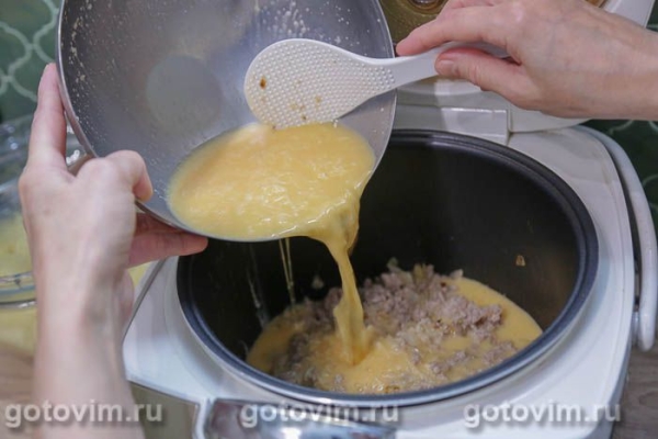 Бризоль из мясного фарша в мультиварке