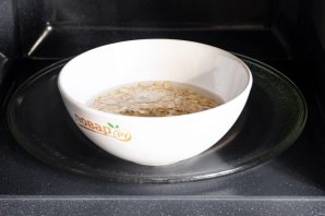 Геркулесовая каша в микроволновке Геркулесовая каша в микроволновке