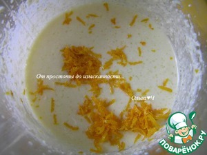 Творожный пирог с апельсином Творожный пирог с апельсином